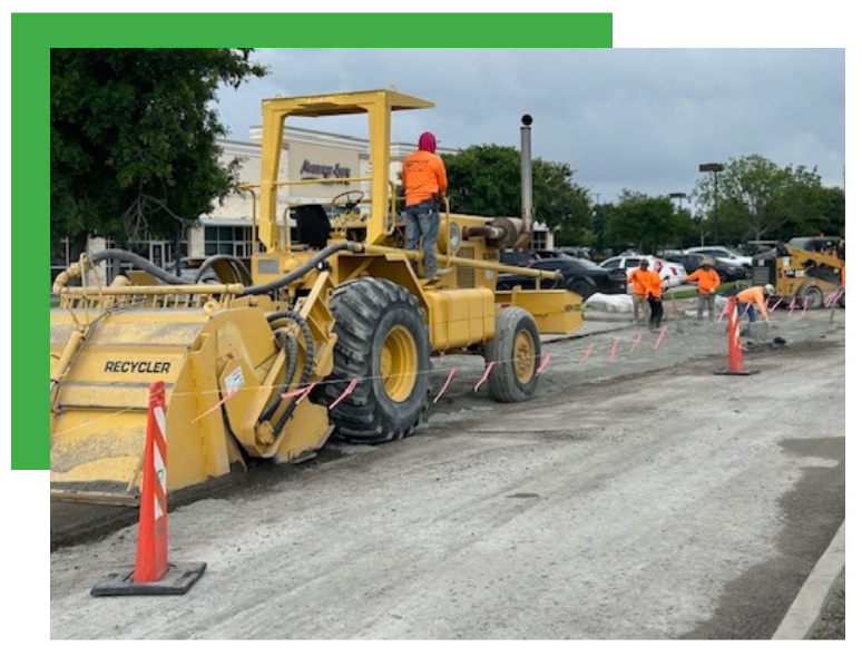 Asphalt milling and full-depth reclamation