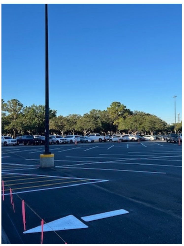 Car dealership paving project